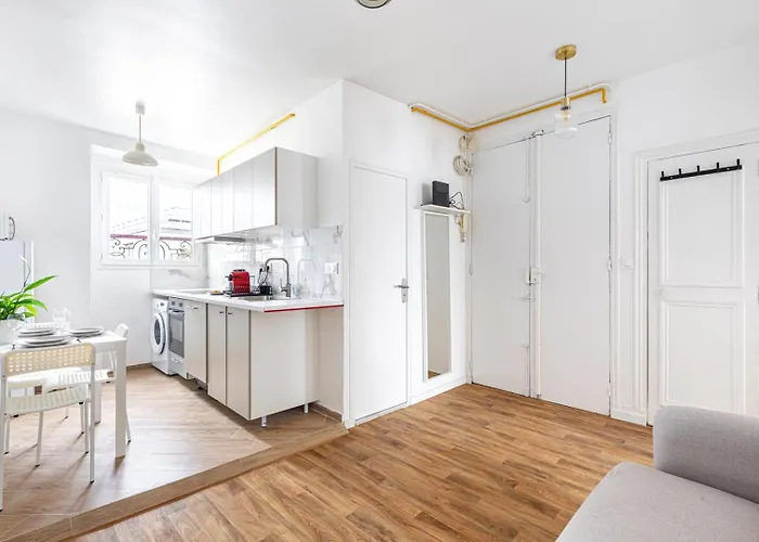 아파트 Guestready - Comfortable Nest In La Chapelle *